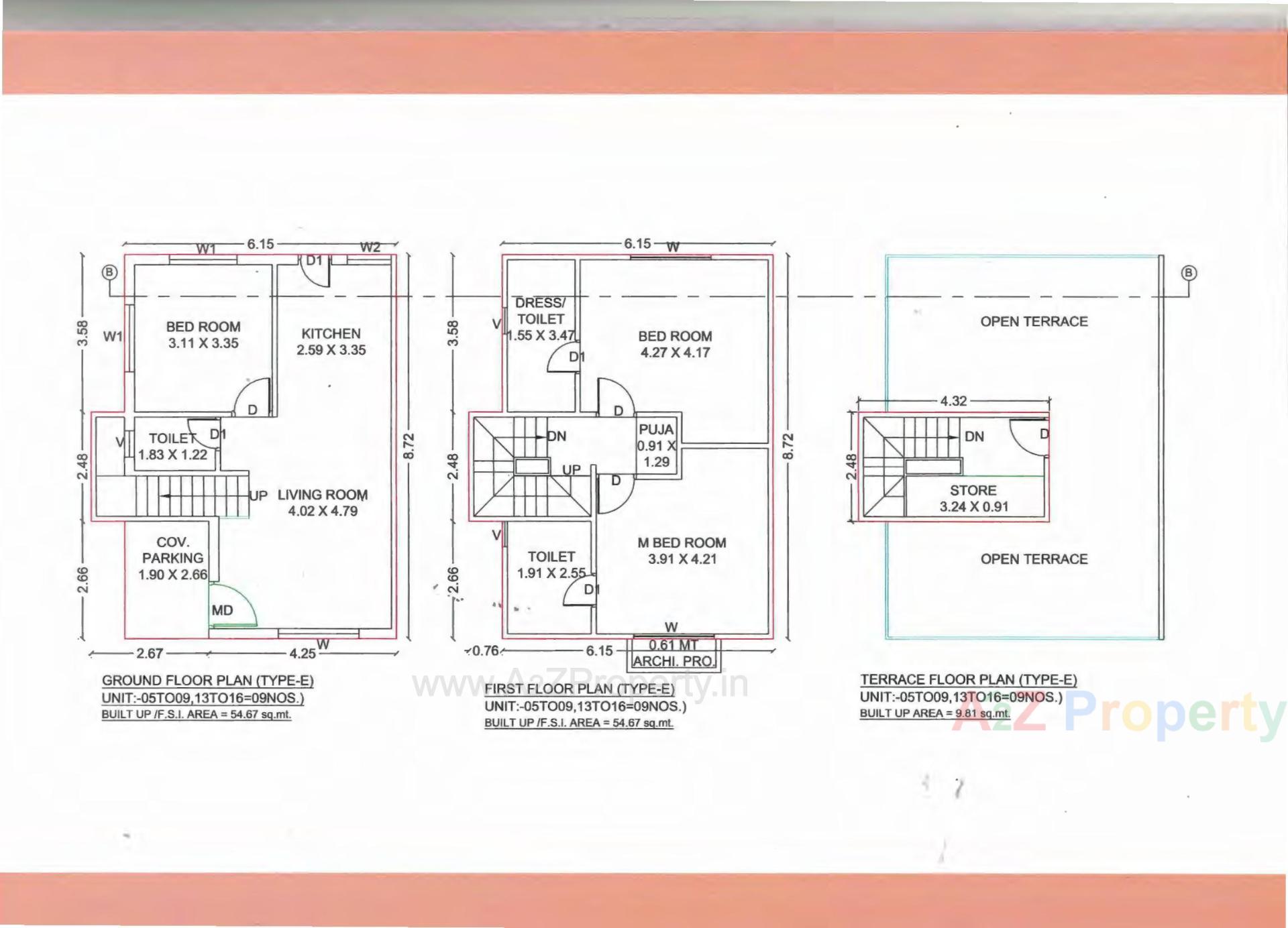  of real estate project Vinayak Villa located at Kapurai, Vadodara, Gujarat