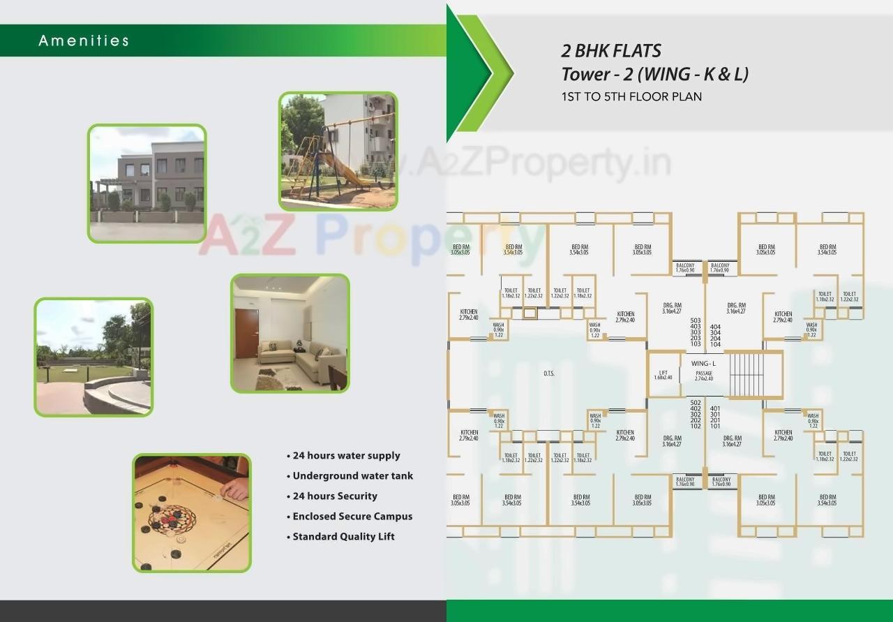 Layout of real estate project Viram located at Vadsar, Vadodara, Gujarat
