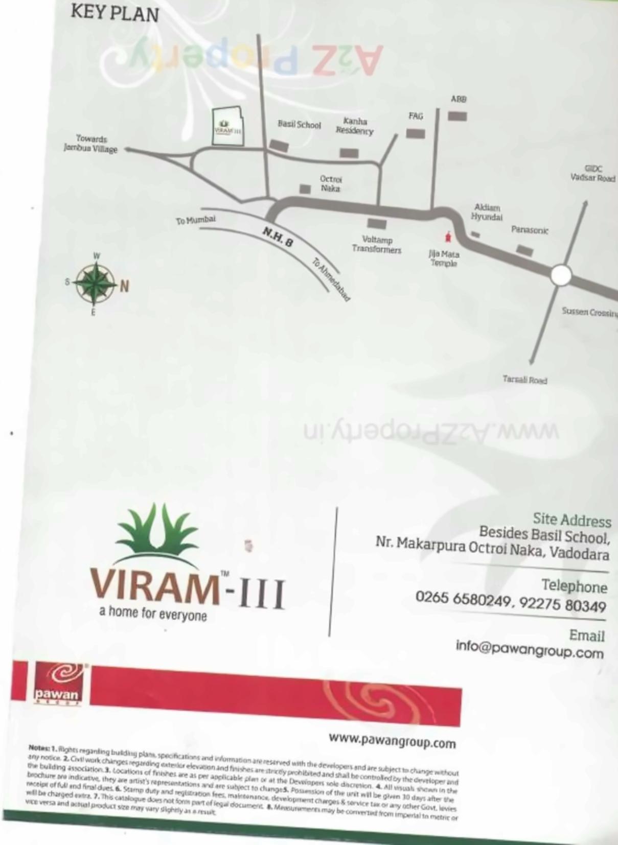  of real estate project Viram located at Jambuva, Vadodara, Gujarat
