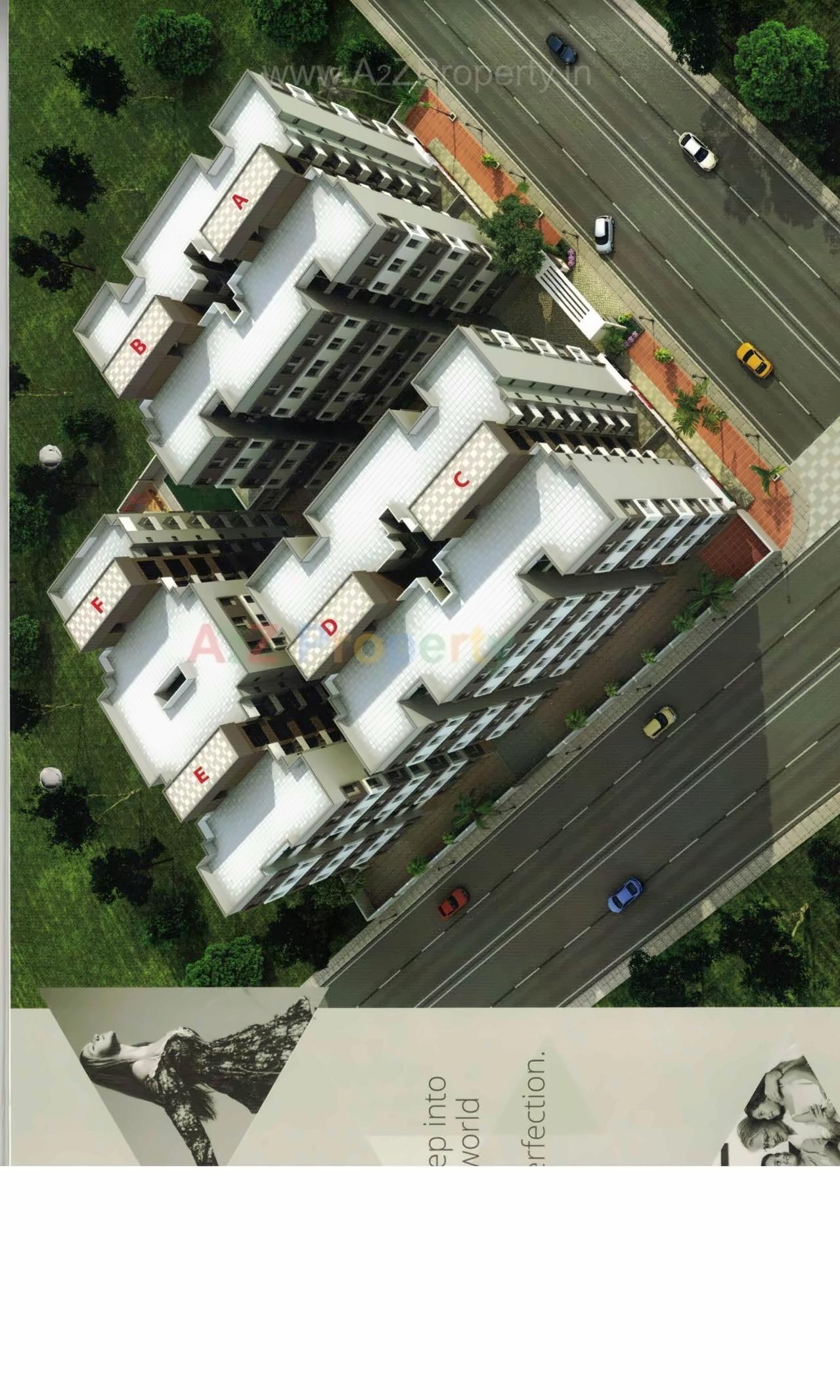 3D Elevation of real estate project Virat Harmony located at Bill, Vadodara, Gujarat