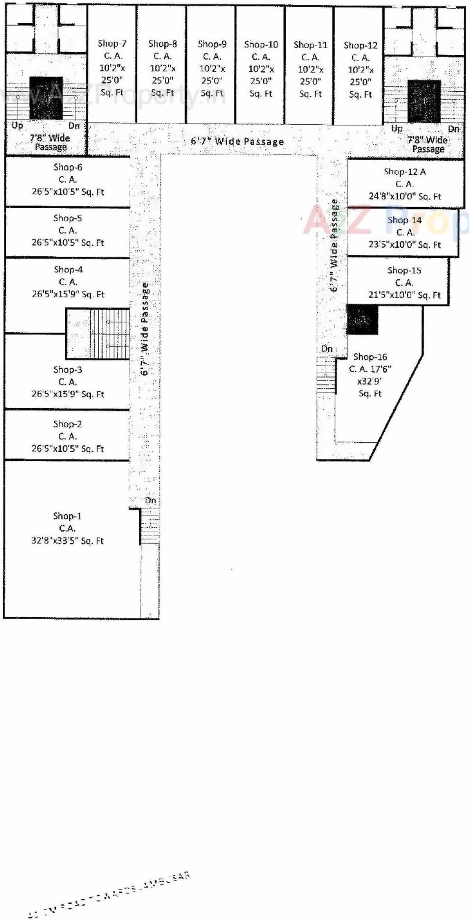 Layout of real estate project Vishranti Heights located at Padra, Vadodara, Gujarat