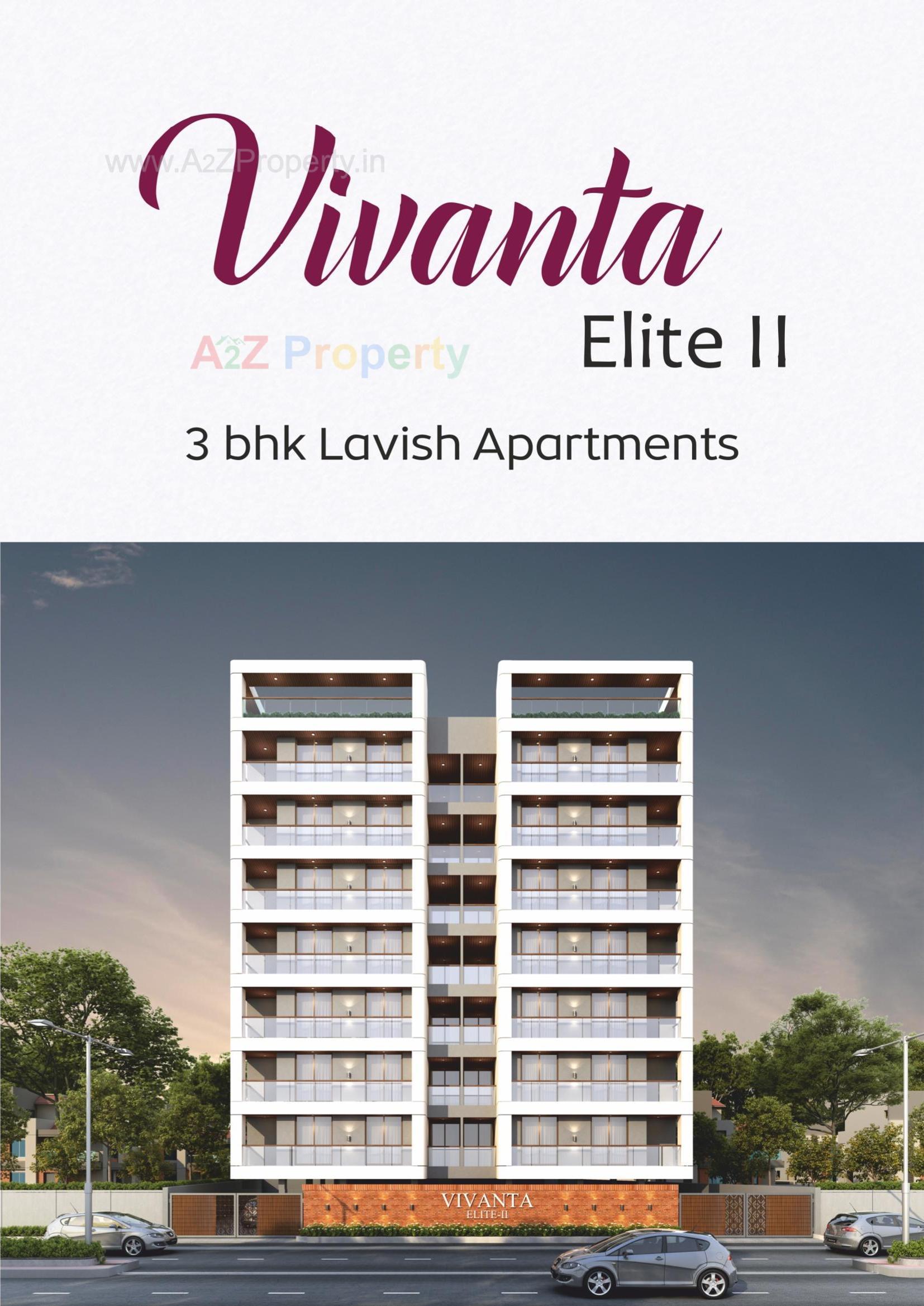 3D Elevation of real estate project Vivanta Elite located at Vadodara, Vadodara, Gujarat