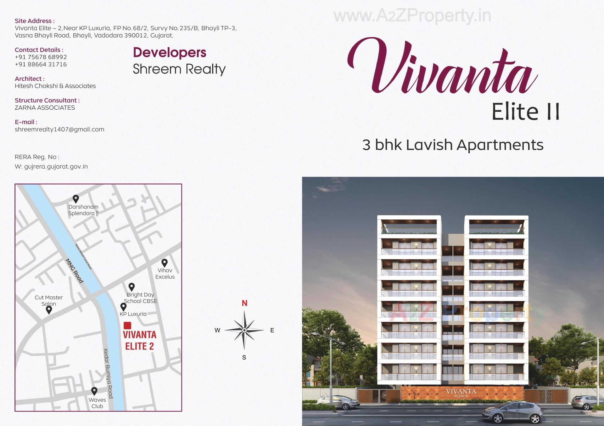  of real estate project Vivanta Elite located at Vadodara, Vadodara, Gujarat