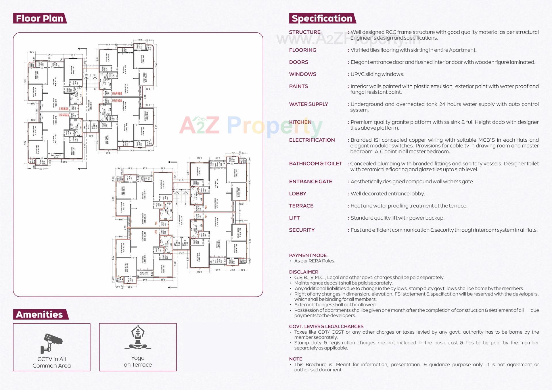  of real estate project Vivanta Elite located at Vadodara, Vadodara, Gujarat