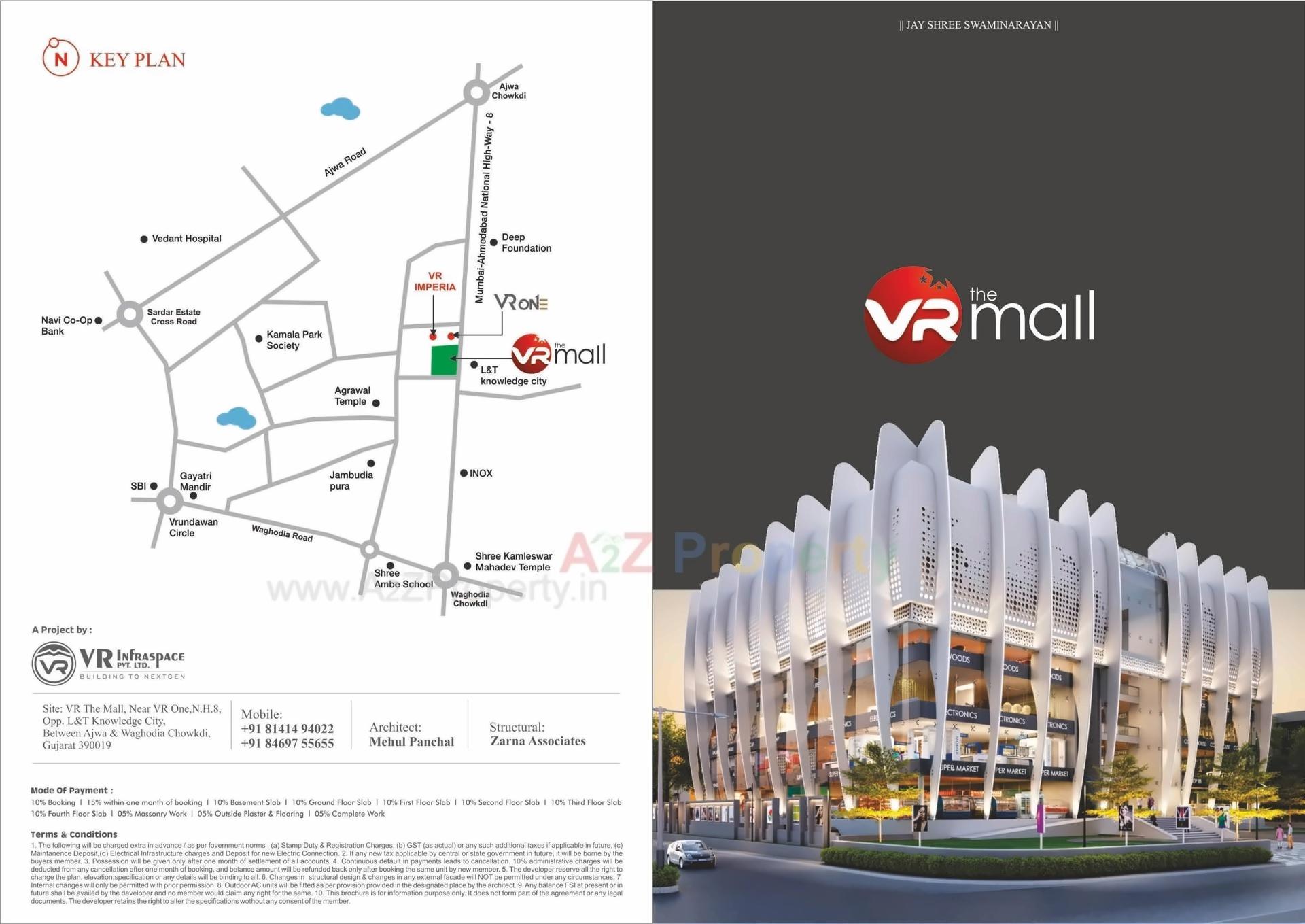  of real estate project Vr The Mall located at Bapod-tp-no-44, Vadodara, Gujarat