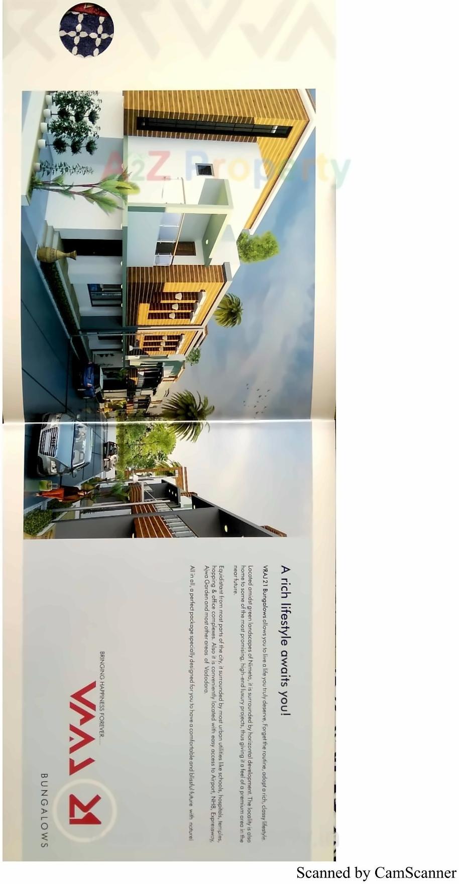  of real estate project Vraj 21 Bunglows located at Nimetha, Vadodara, Gujarat