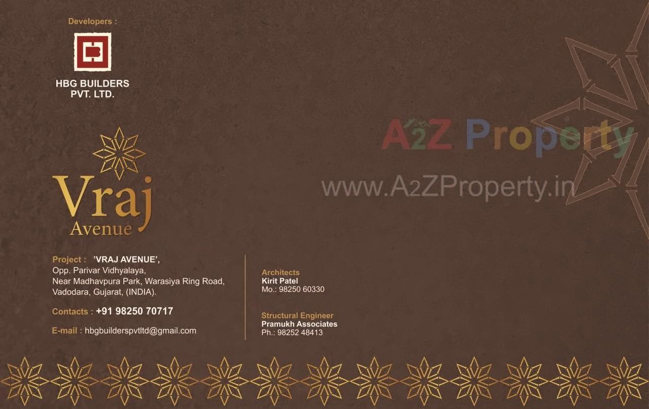  of real estate project Vraj Avenue located at Bapod, Vadodara, Gujarat