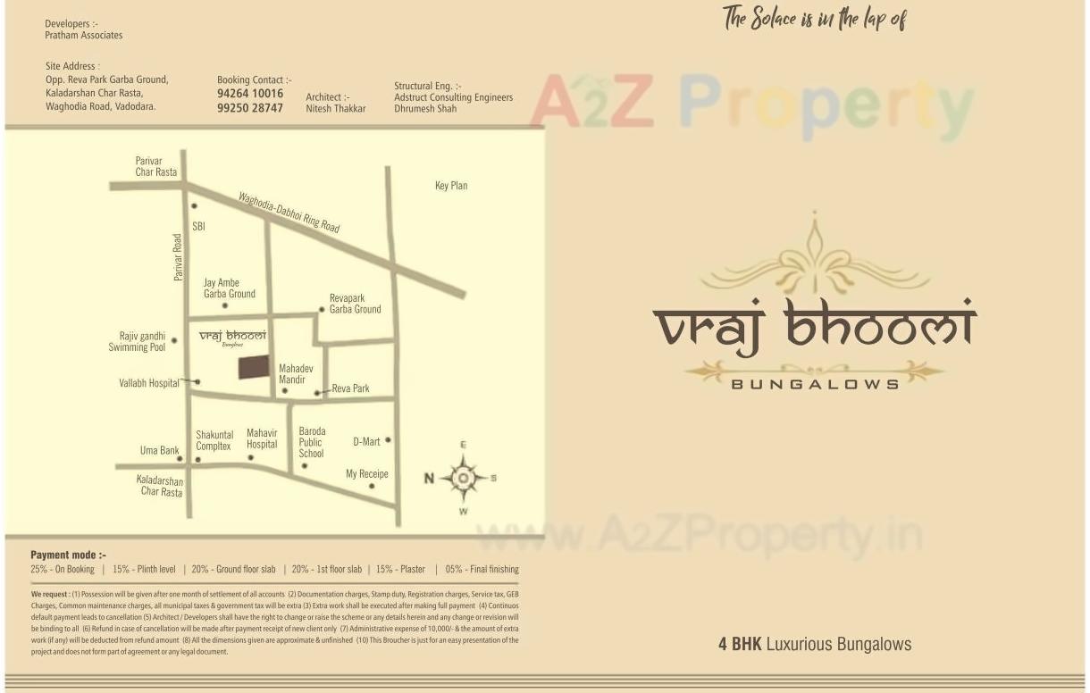  of real estate project Vraj Bhoomi Bungalows located at Danteshwar, Vadodara, Gujarat
