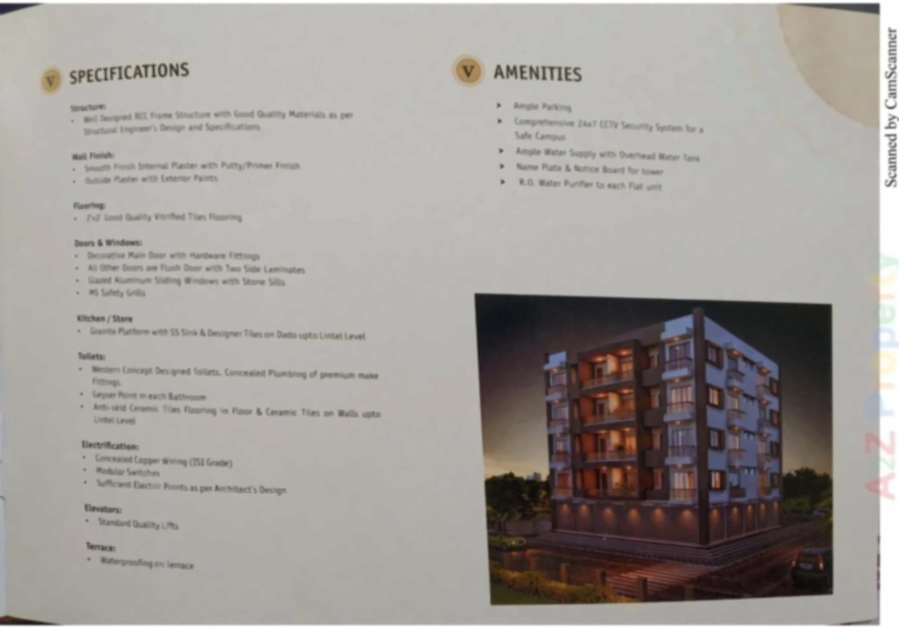 of real estate project Vraj Icon located at Kasba, Vadodara, Gujarat