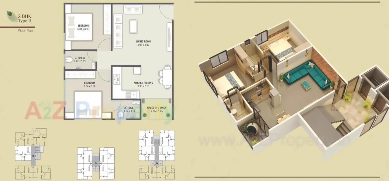 Layout of real estate project Vraj Mangal located at Danteshwar, Vadodara, Gujarat