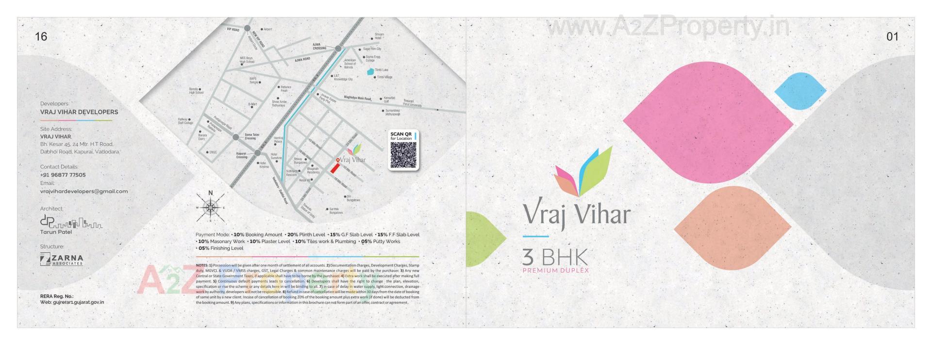  of real estate project Vraj Vihar located at Kapurai, Vadodara, Gujarat