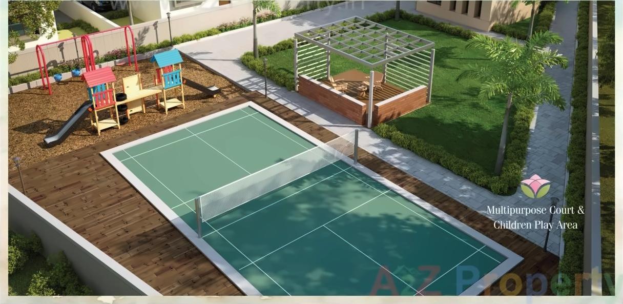 3D Elevation of real estate project Vraj Villa located at Bapod, Vadodara, Gujarat