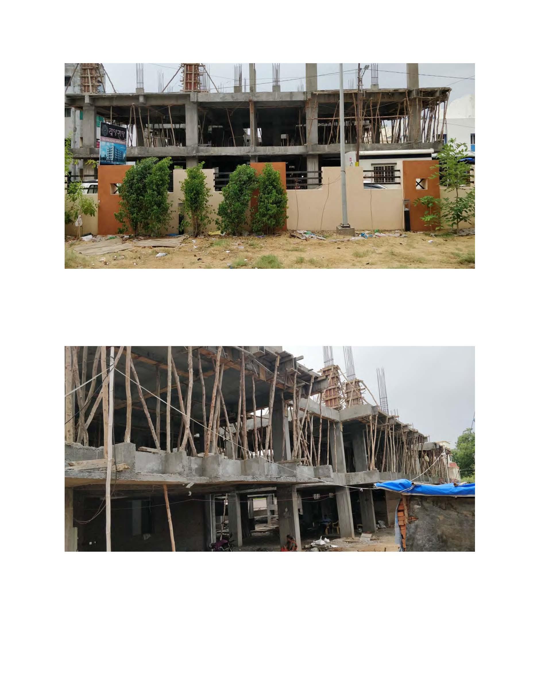 181740_const of real estate project Vrajraj Flats located at Manjalpur, Vadodara, Gujarat