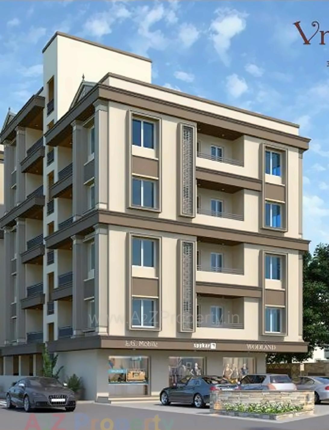 3D Elevation of real estate project Vrundalay located at Vadodara, Vadodara, Gujarat
