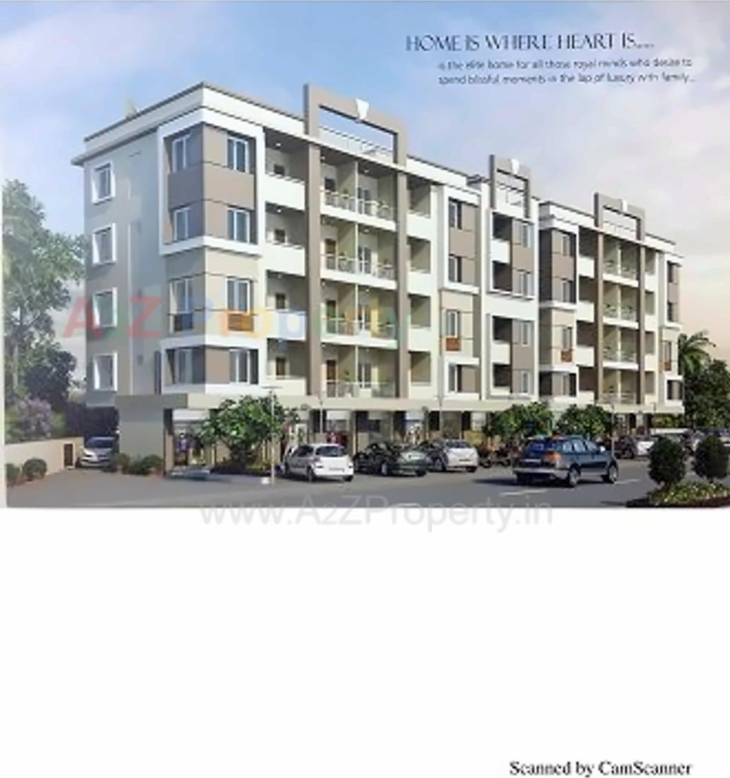 3D Elevation of real estate project Vrundalay Avenue located at Gotri, Vadodara, Gujarat
