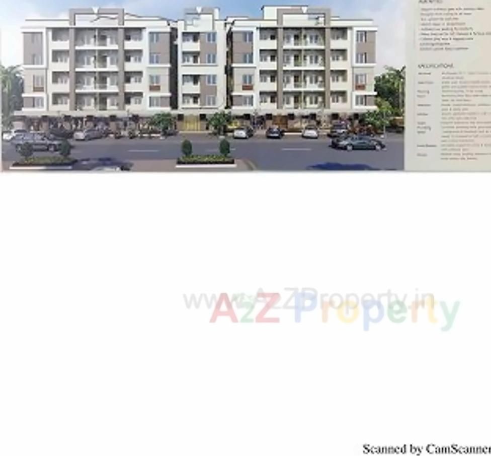3D Elevation of real estate project Vrundalay Avenue located at Gotri, Vadodara, Gujarat