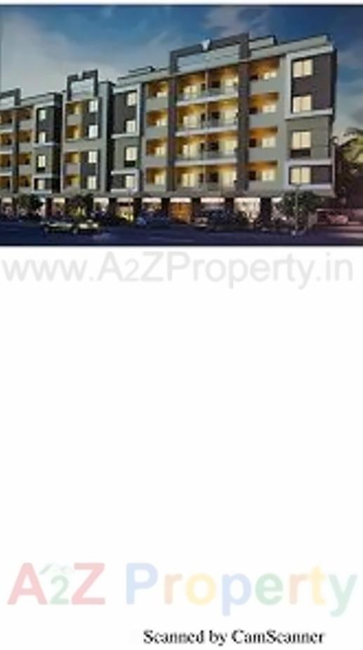 3D Elevation of real estate project Vrundalay Avenue located at Gotri, Vadodara, Gujarat