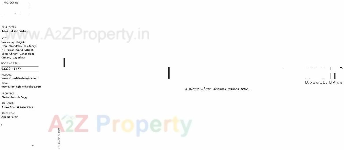  of real estate project Vrundalay Heights located at Vadodara, Vadodara, Gujarat