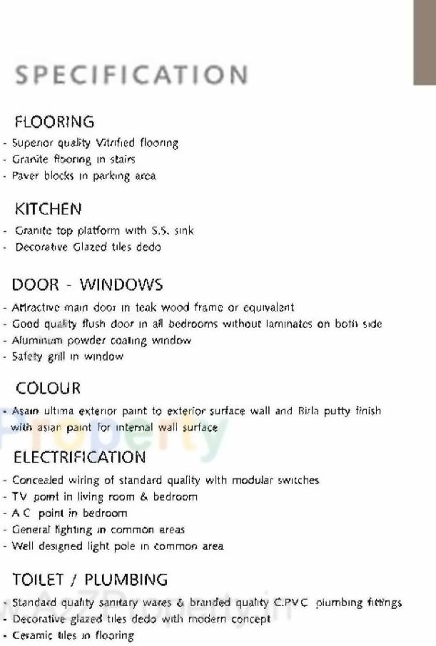 Project Specifications