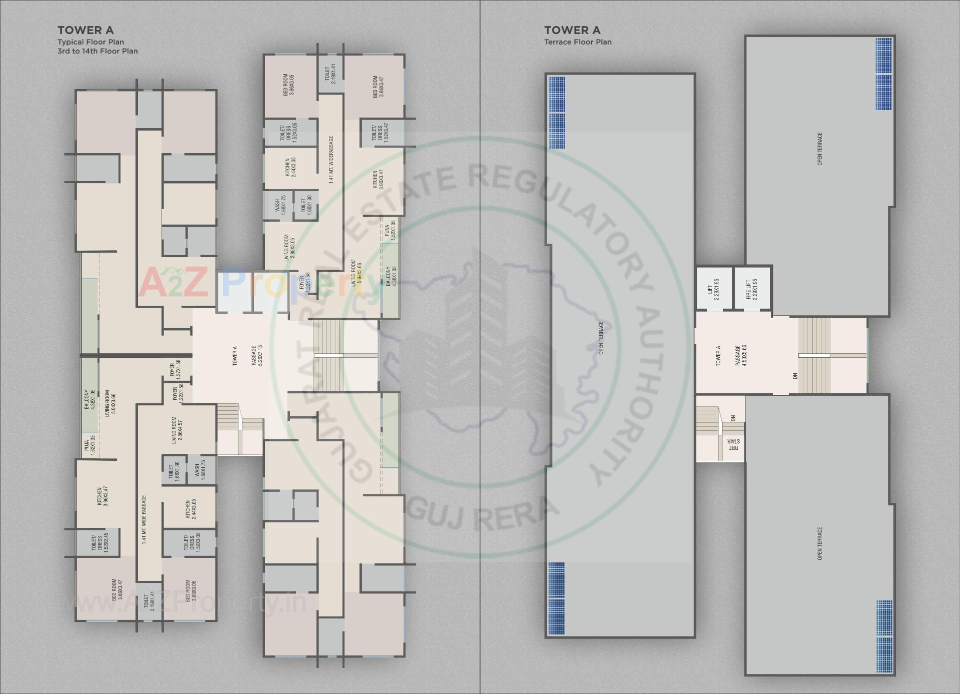 Layout of real estate project Vrundavan Bliss located at Bapod, Vadodara, Gujarat