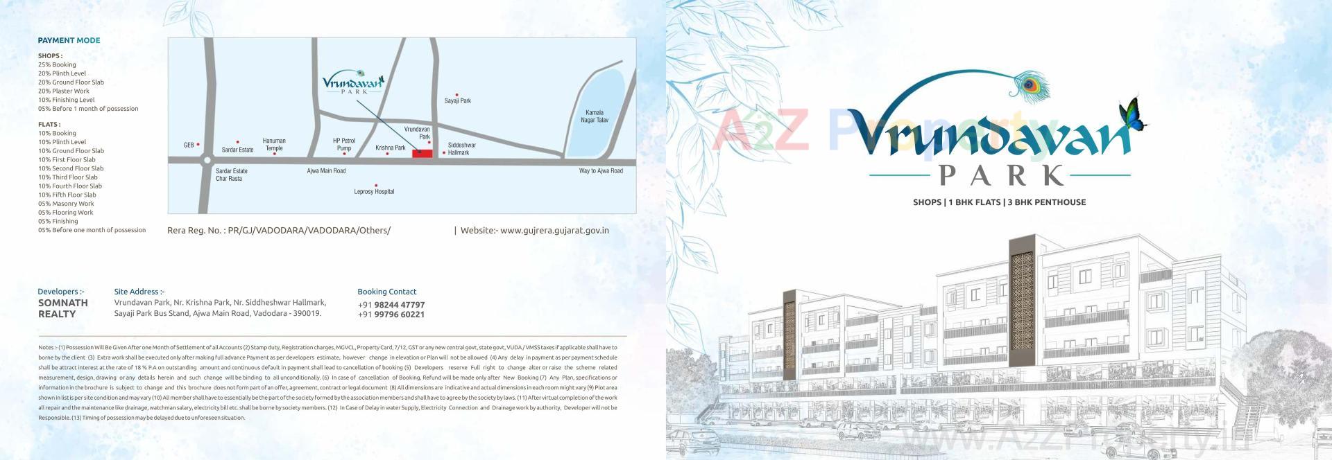  of real estate project Vrundavan Park located at Bapod, Vadodara, Gujarat