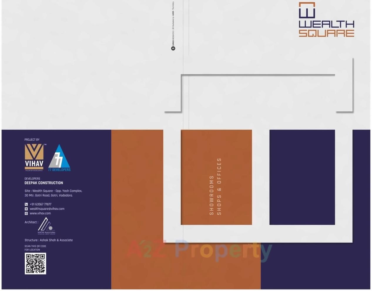  of real estate project Wealth Square located at Gotri, Vadodara, Gujarat