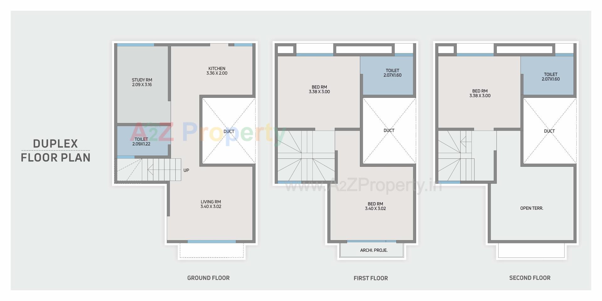 Layout of real estate project Westgate Nobella located at Undera, Vadodara, Gujarat