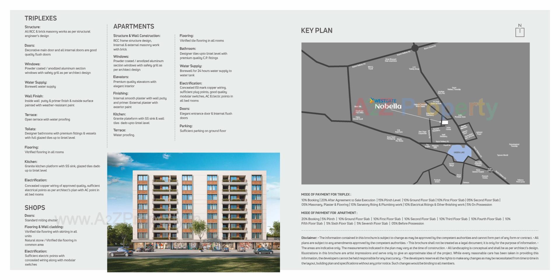  of real estate project Westgate Nobella located at Undera, Vadodara, Gujarat