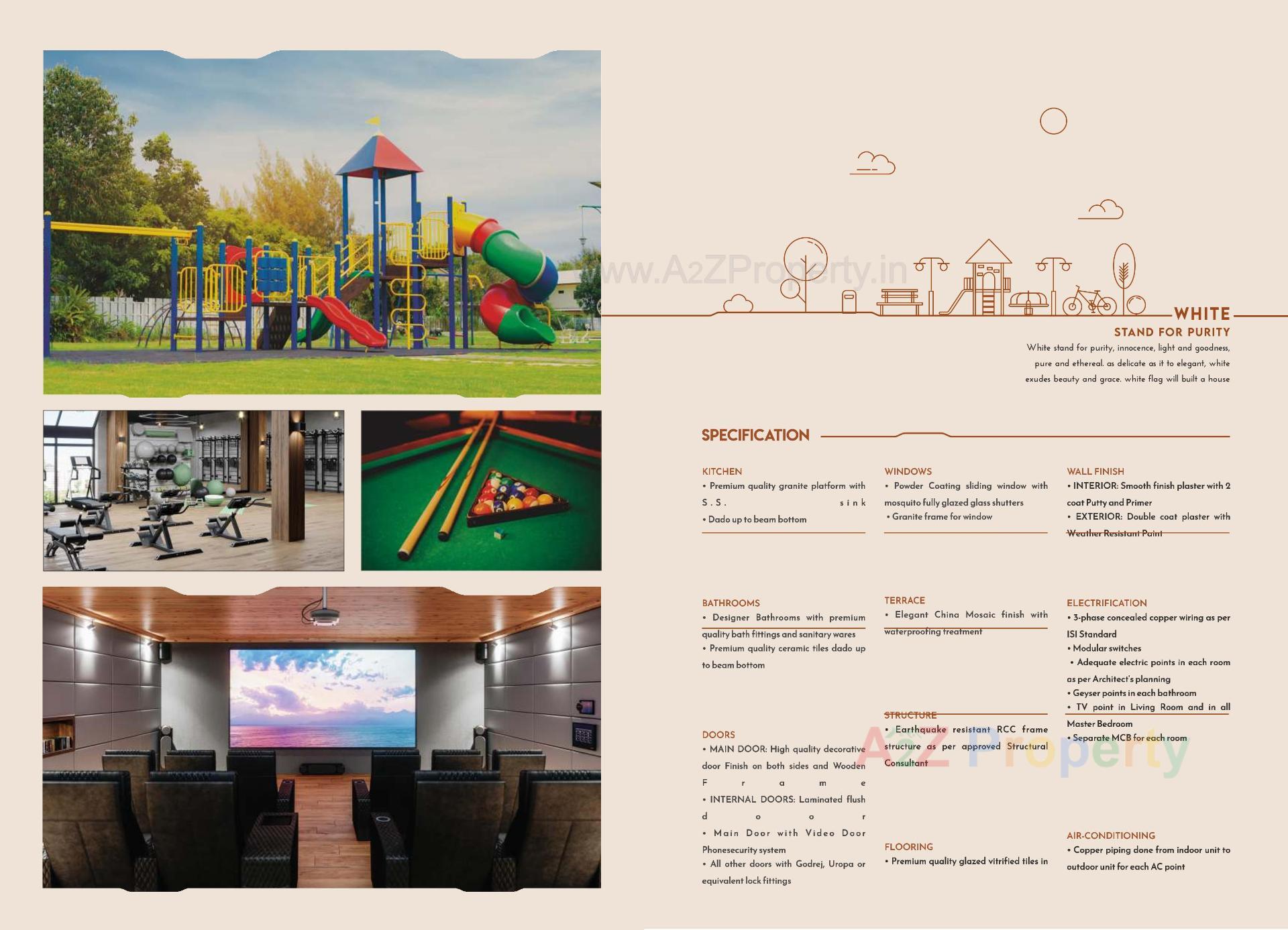  of real estate project White Flag located at Sama, Vadodara, Gujarat