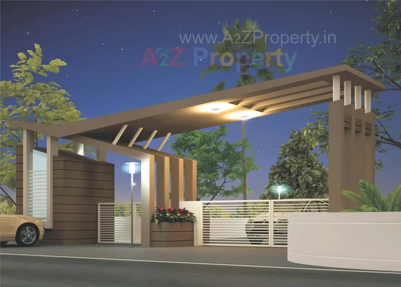 3D Elevation of real estate project Wisteria located at Vadsar, Vadodara, Gujarat