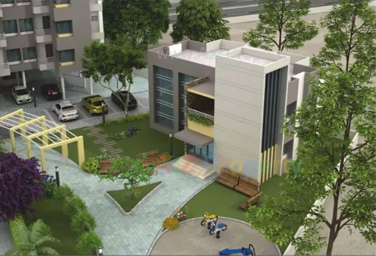 3D Elevation of real estate project Wisteria Heights located at Kapurai, Vadodara, Gujarat