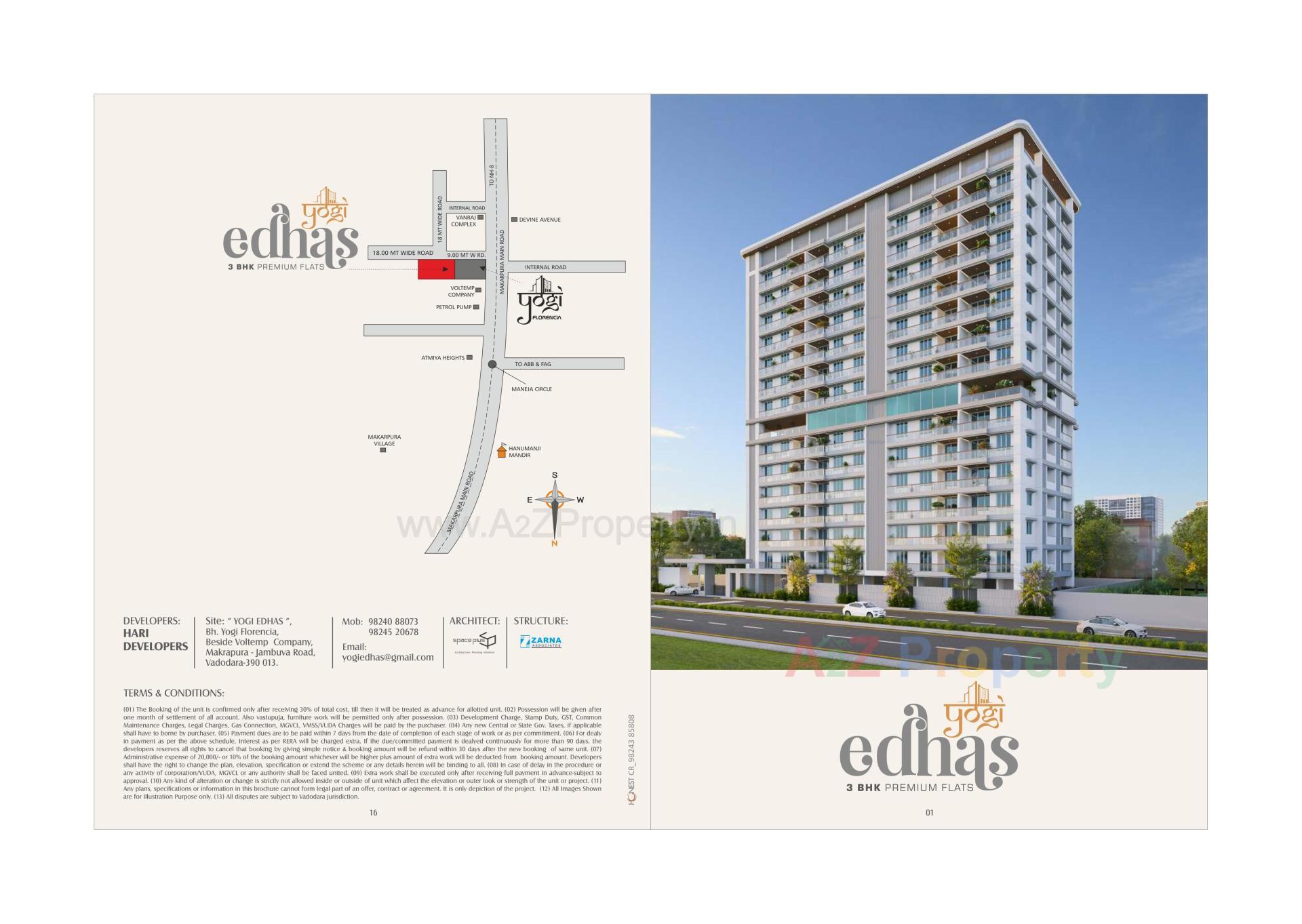  of real estate project Yogi Edhas located at Jambuva, Vadodara, Gujarat