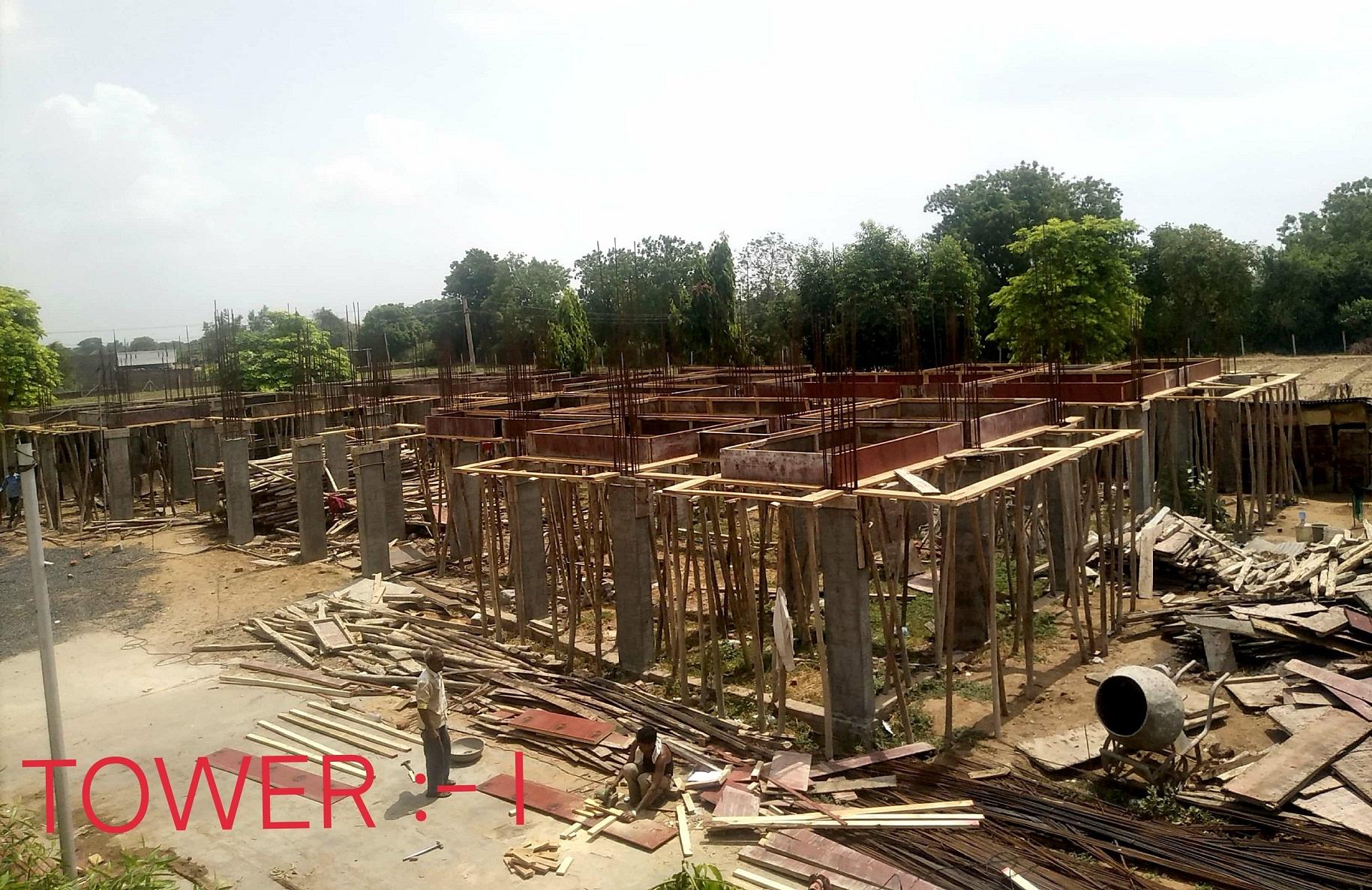 163131_const of real estate project Yogi Greens Residency   (tower A, H I) located at Channi, Vadodara, Gujarat