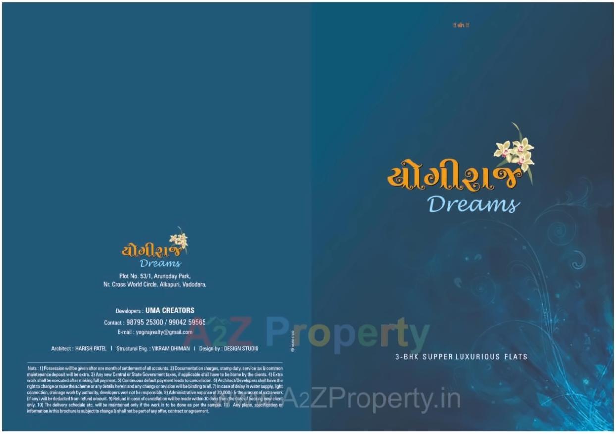  of real estate project Yogiraj Dreams located at Kasba, Vadodara, Gujarat