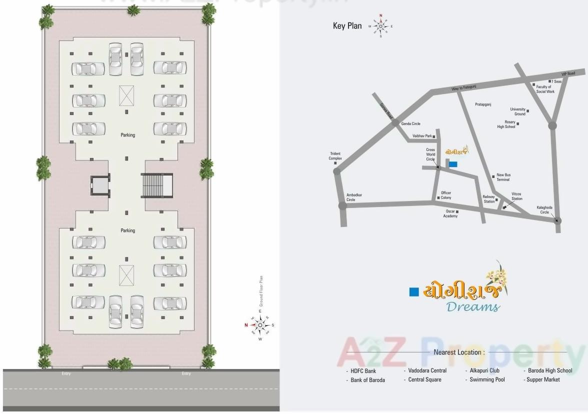  of real estate project Yogiraj Dreams located at Kasba, Vadodara, Gujarat
