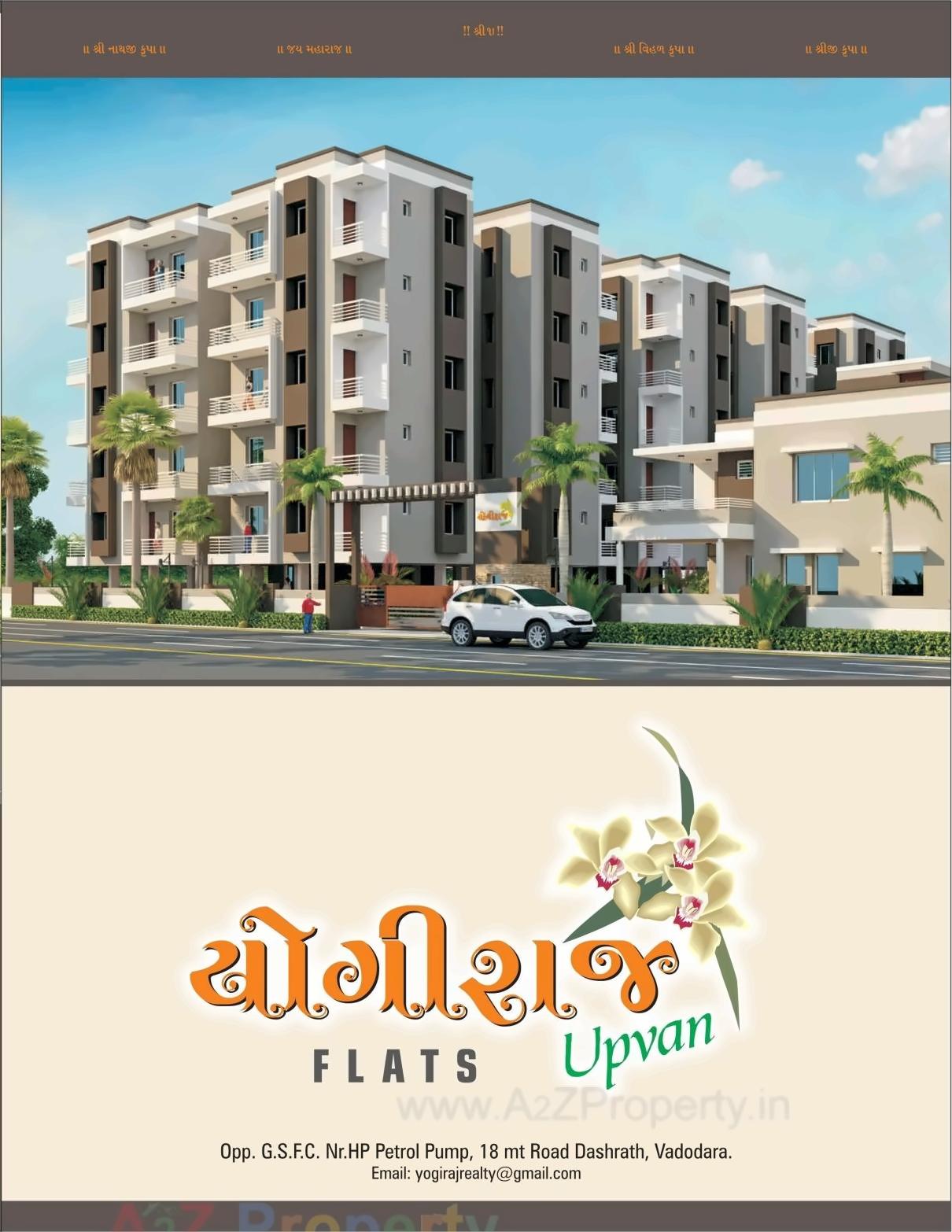 3D Elevation of real estate project Yogiraj Upvan located at Dasharath, Vadodara, Gujarat