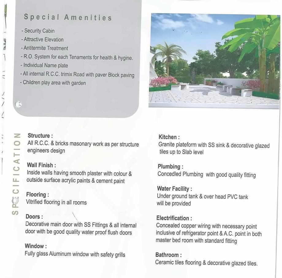  of real estate project Yogiraj Vatika located at Sokhda, Vadodara, Gujarat