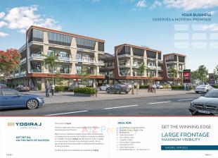 Elevation of real estate project Yogiraj located at Karjan, Vadodara, Gujarat