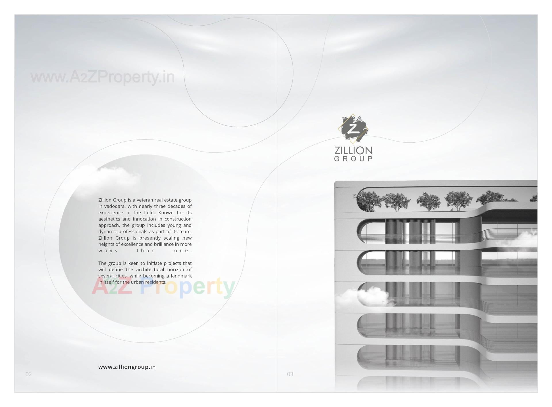  of real estate project Zillion Fourteen located at Chhani, Vadodara, Gujarat