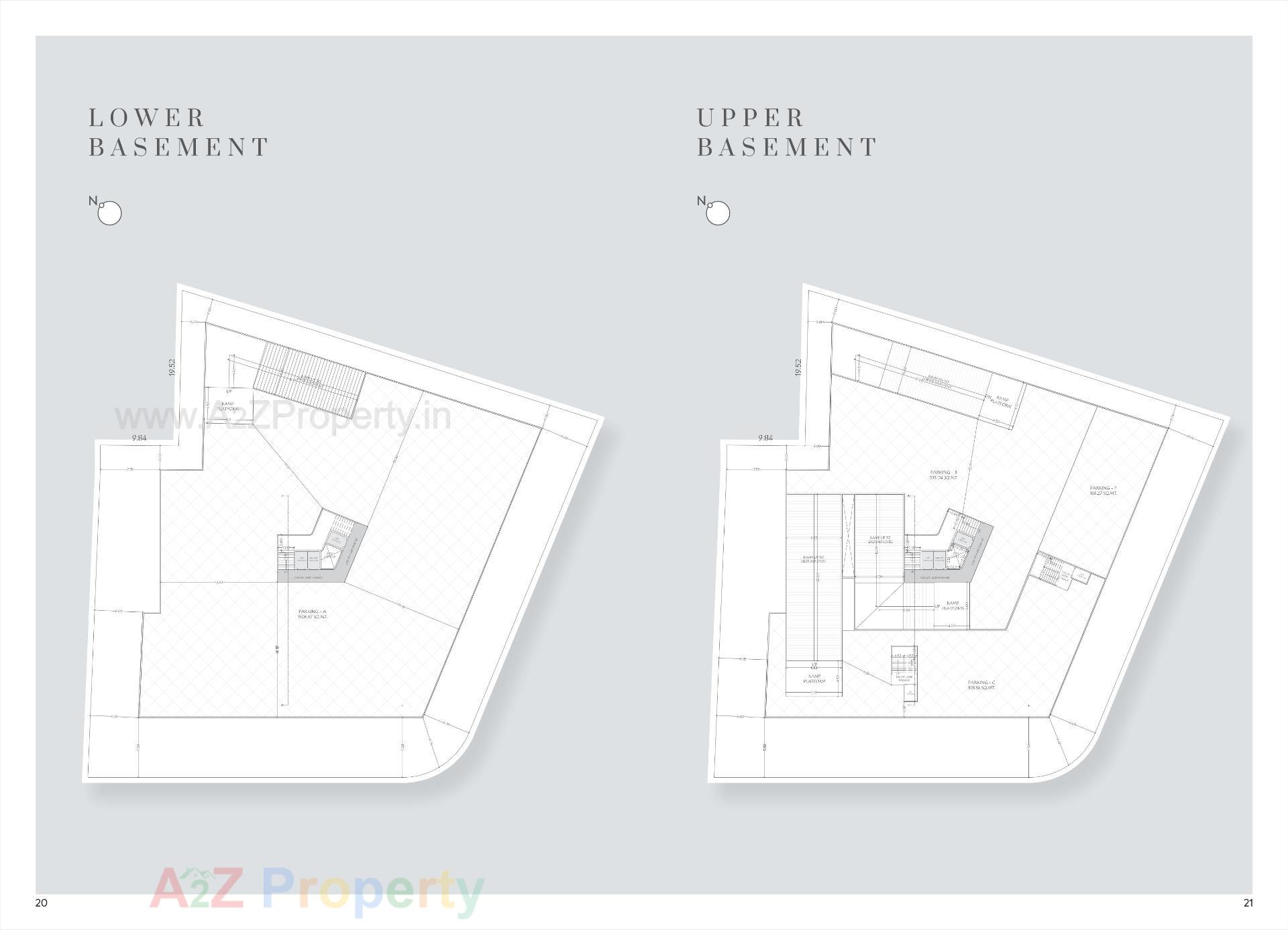 Layout of real estate project Zillion Sentosa located at Sama-dumad-vemali, Vadodara, Gujarat