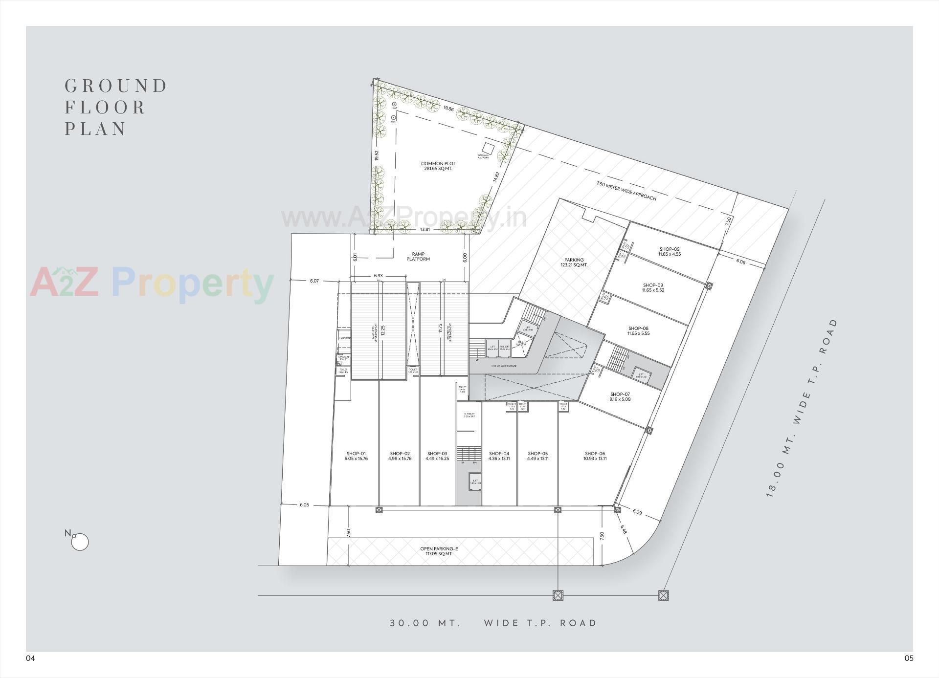 Layout of real estate project Zillion Sentosa located at Sama-dumad-vemali, Vadodara, Gujarat