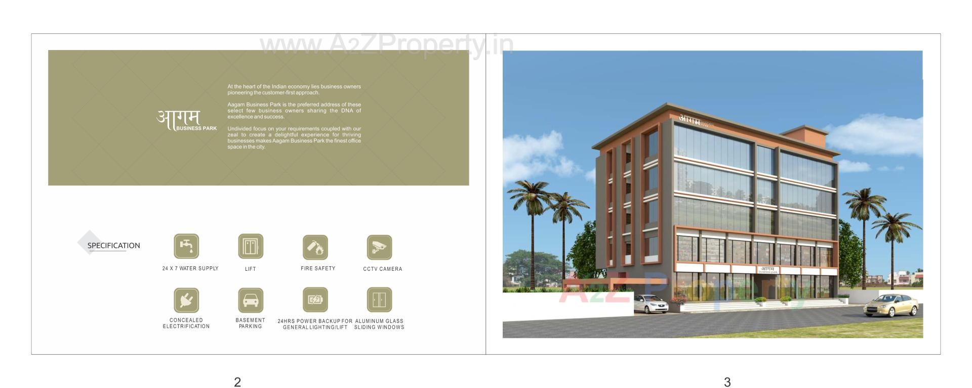  of real estate project Aagam Business Park located at Valsad, Valsad, Gujarat