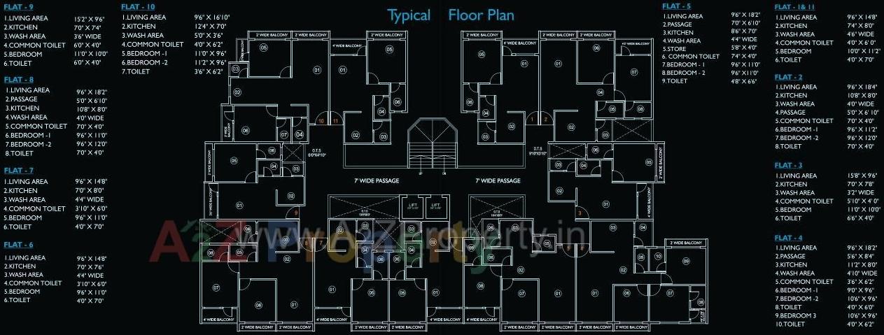  of real estate project Aalap Heights located at Valsad, Valsad, Gujarat