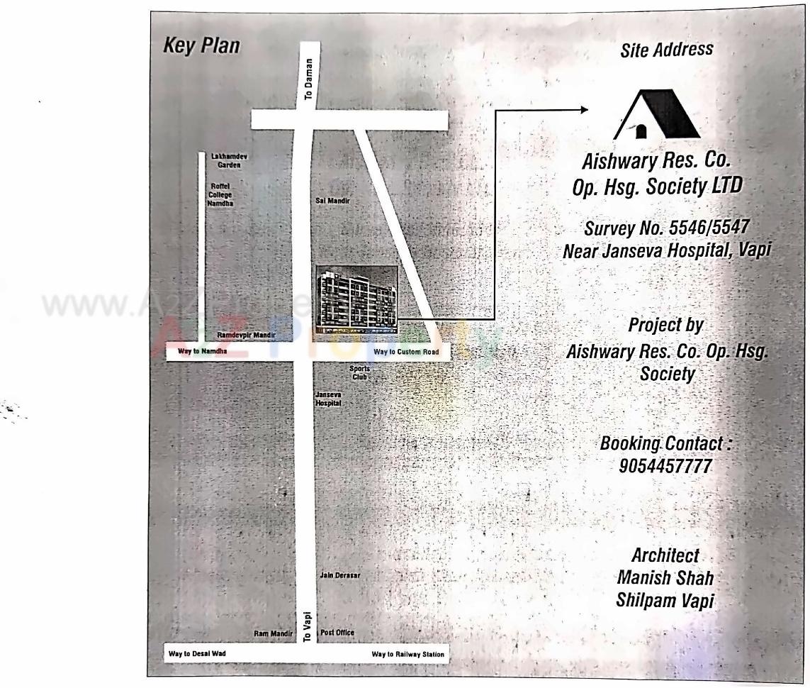  of real estate project Aishwary Residency Co Op Housing Society Limited located at Valsad, Valsad, Gujarat