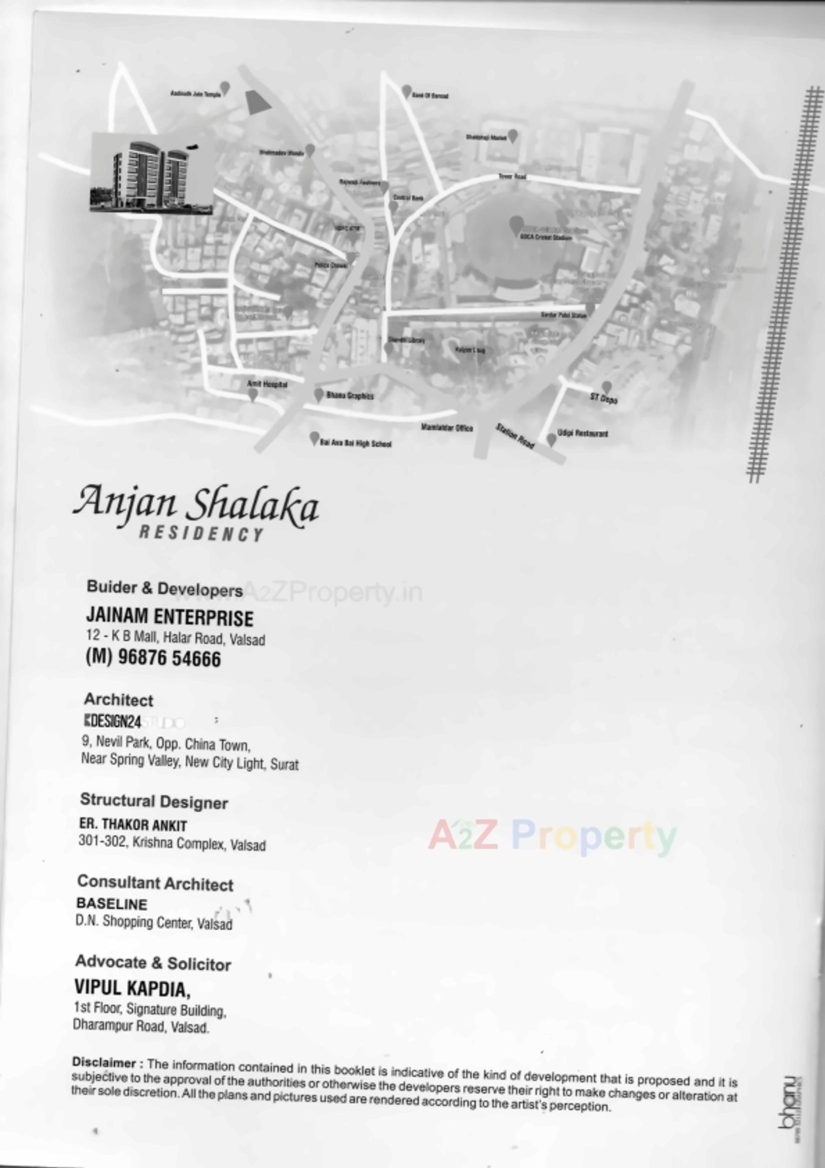  of real estate project Anjanshalaka Residency located at Valsad, Valsad, Gujarat