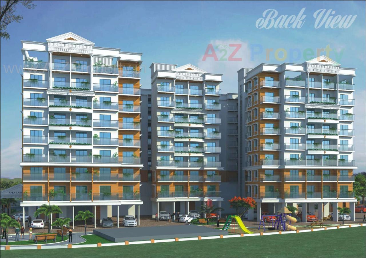 3D Elevation of real estate project Apex Lake View located at Umargam, Valsad, Gujarat