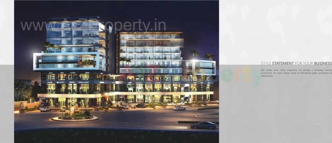 3D Elevation of real estate project Capital Business Center located at Vapi, Valsad, Gujarat