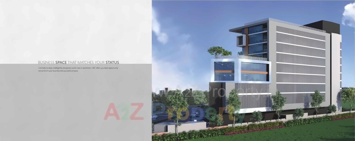 3D Elevation of real estate project Capital Business Center located at Vapi, Valsad, Gujarat