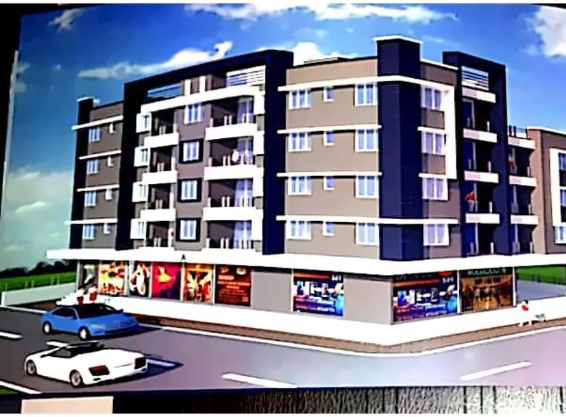 3D Elevation of real estate project Deepam Square located at Valsad, Valsad, Gujarat