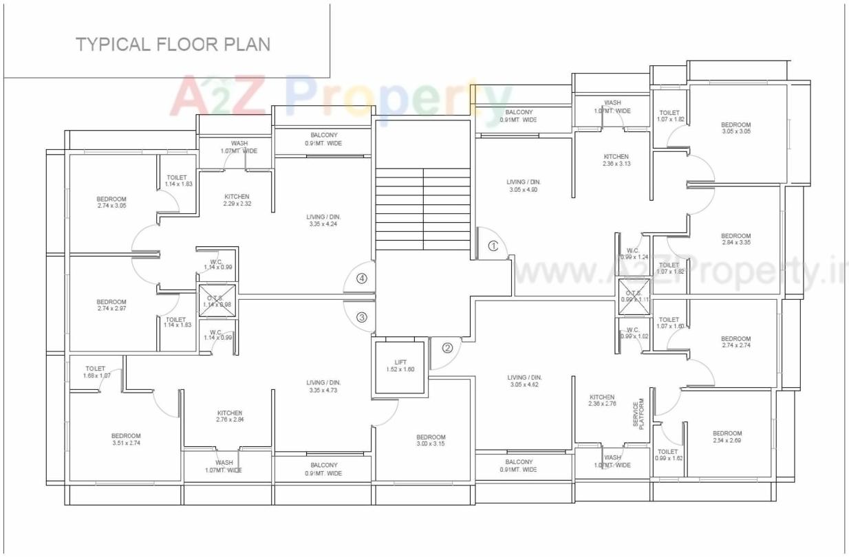 Layout of real estate project Drashti Residency located at Valsad, Valsad, Gujarat